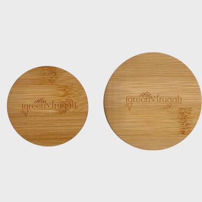 Bamboo Mason Jar Lids