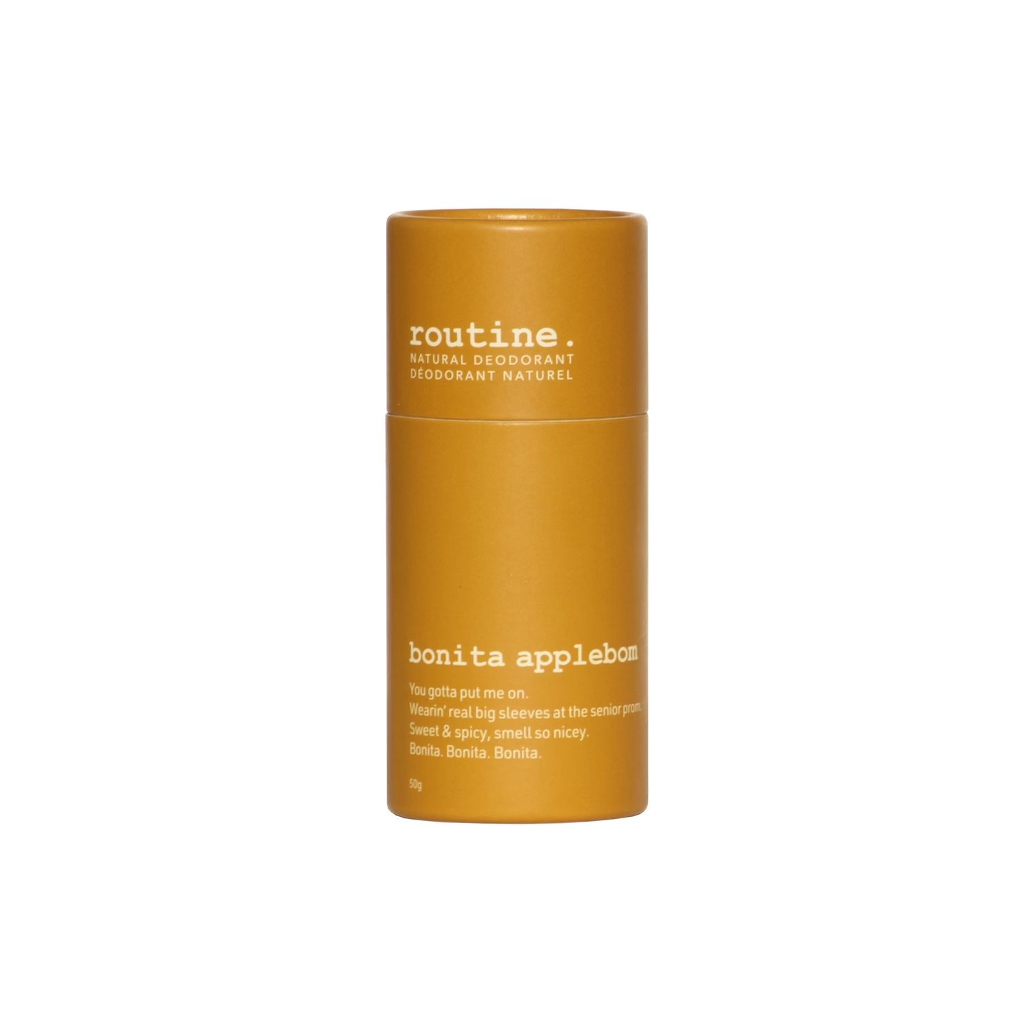 Natural Deodorant - Bonita Applebom*, Size: 50g stick