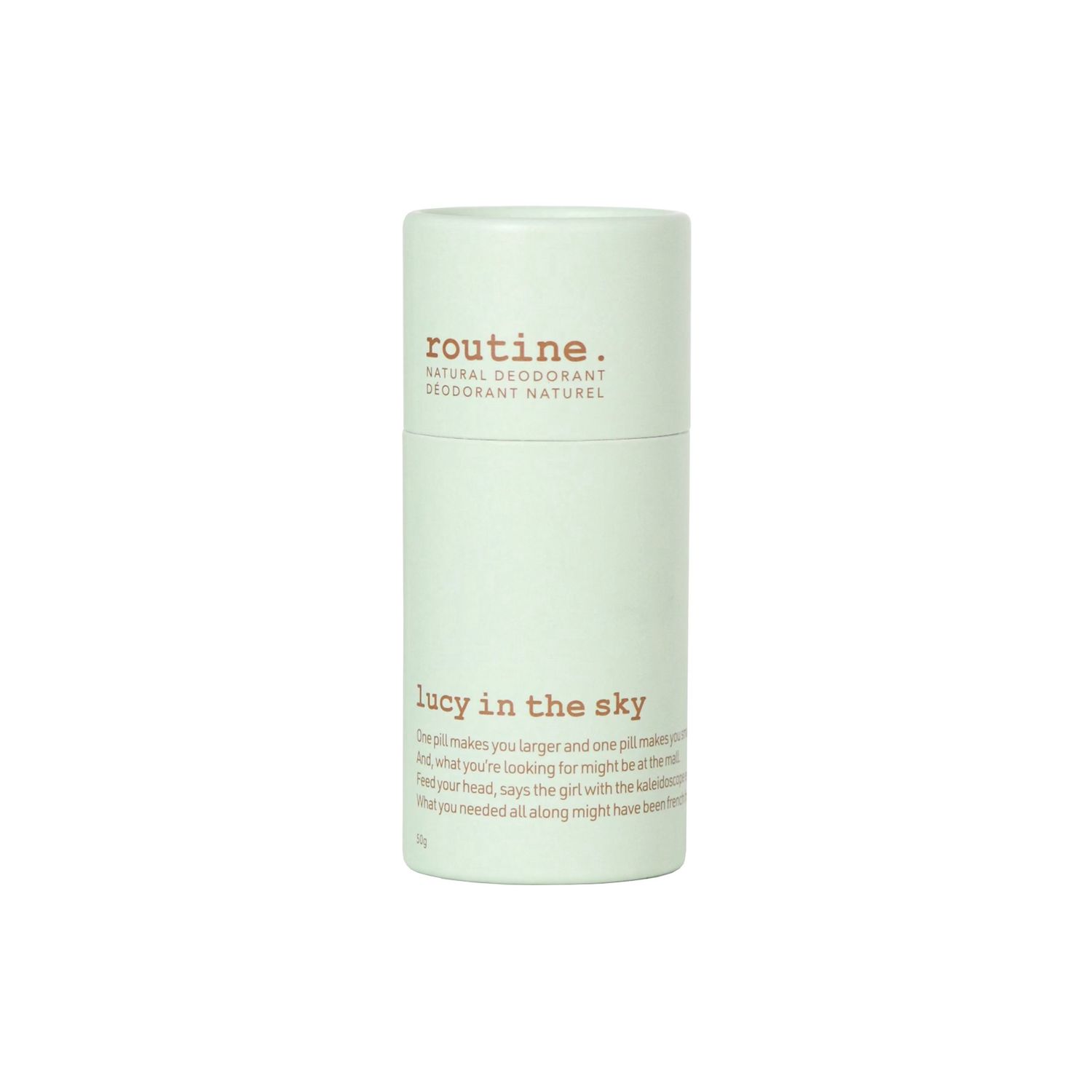 Natural Deodorant - Lucy in the Sky, Size: 50g stick