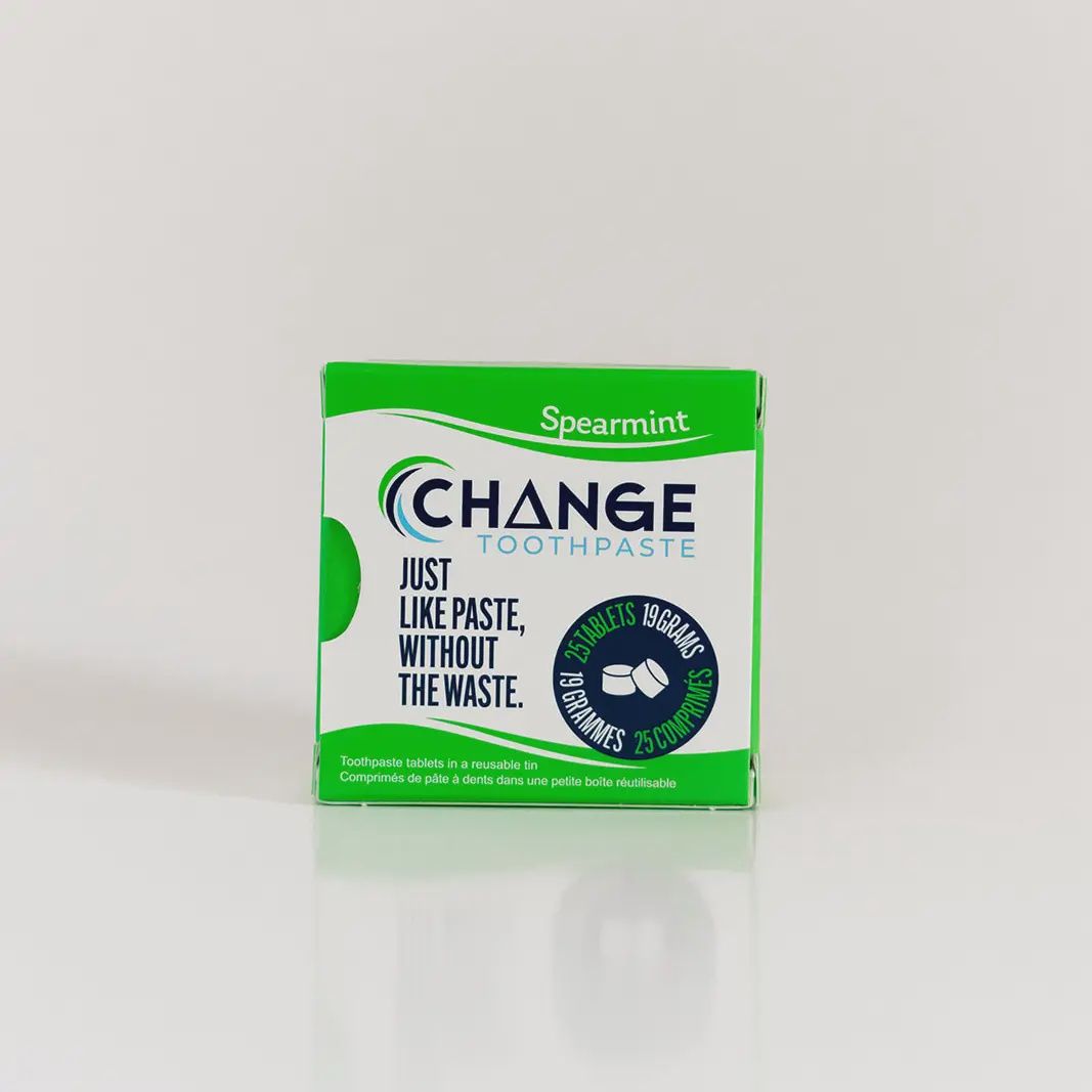 Travel Tin Toothpaste Tablets - 25ct, Flavour: spearmint