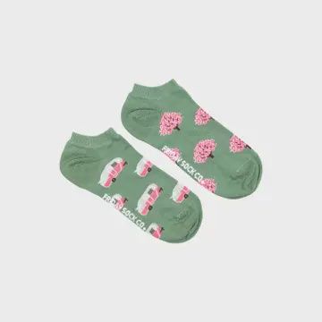 Mismatched Ankle Socks  | Women, Pattern: rv-tree