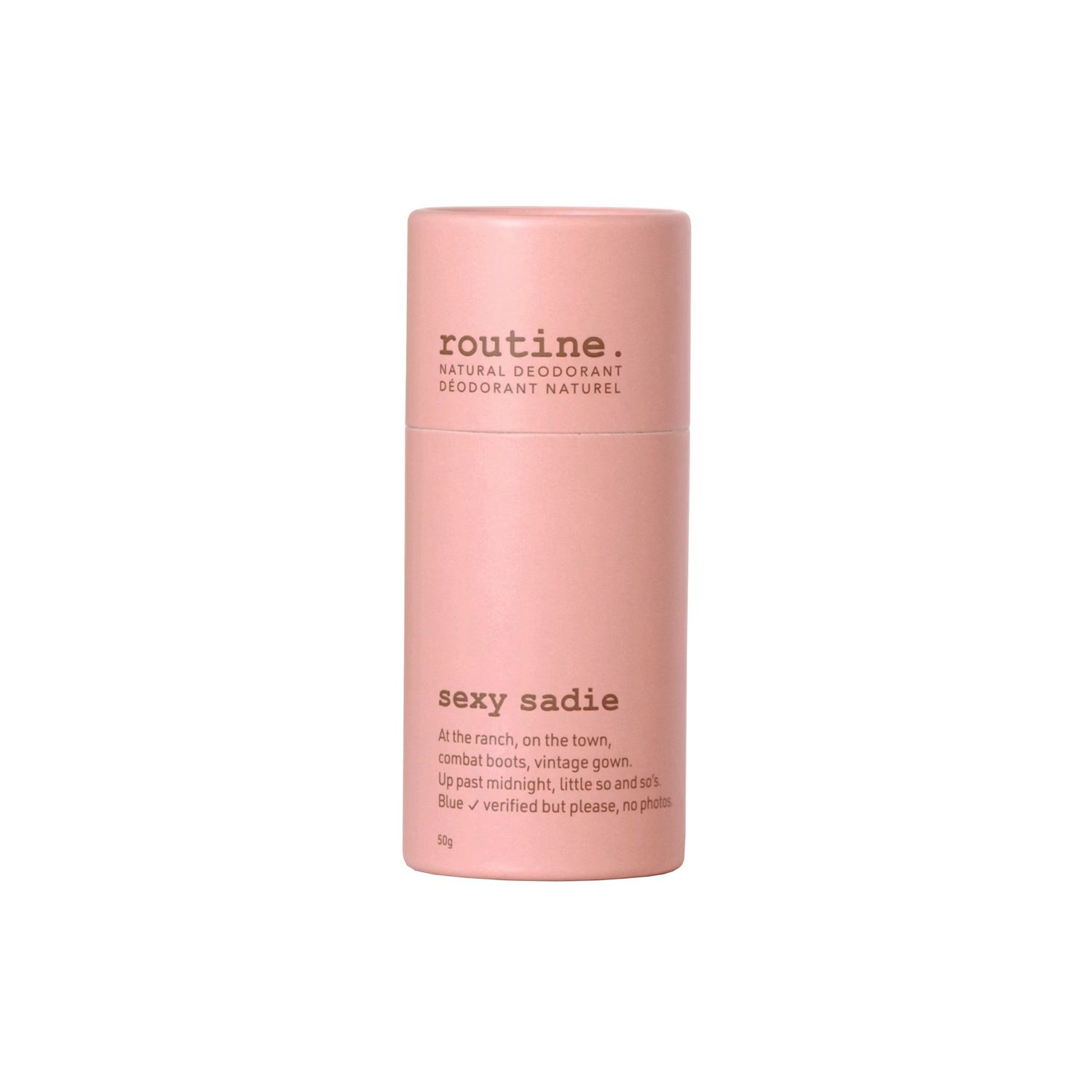 Natural Deodorant - Sexy Sadie, Size: 50g stick