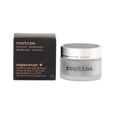 Natural Deodorant - Superstar [charcoal]