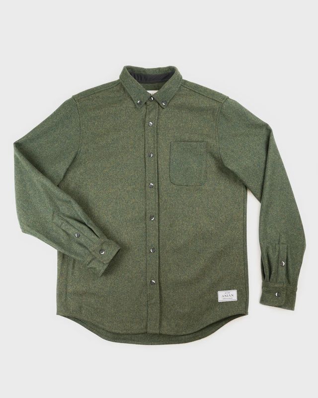 The Modern Melton Wool | Men, Colour: moss*, Size: s