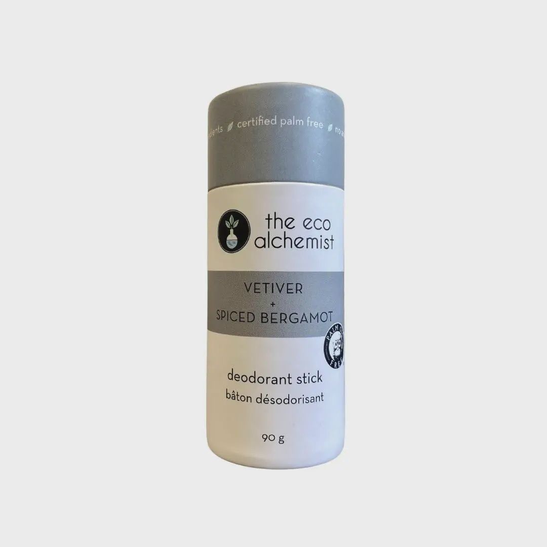 Deodorant Stick - Vetiver + Spiced Bergamot
