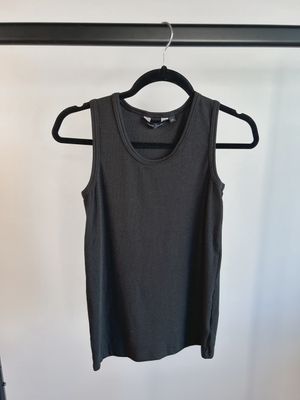 The Essential Ribbed Tank Top*, Size: 3x, Colour: black