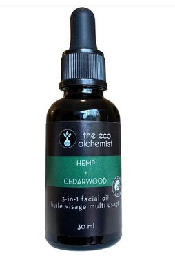 Facial Oil - Hemp + Cedarwood 3-in-1
