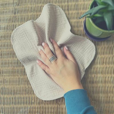 Organic Cotton Muslin Washcloths