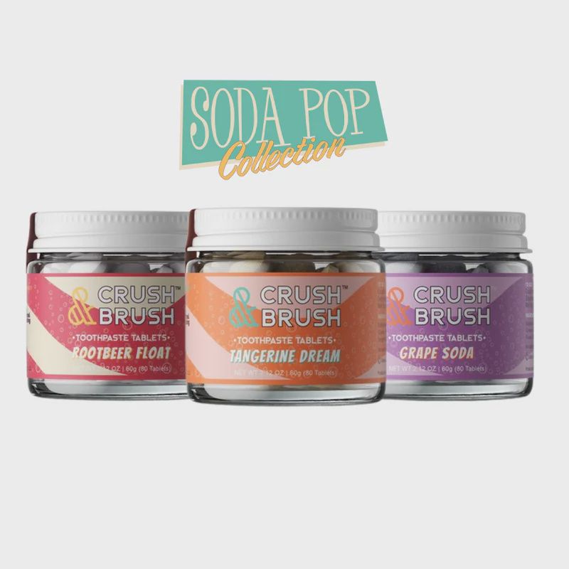 Crush &amp; Brush Toothpaste | Soda Pop Collection