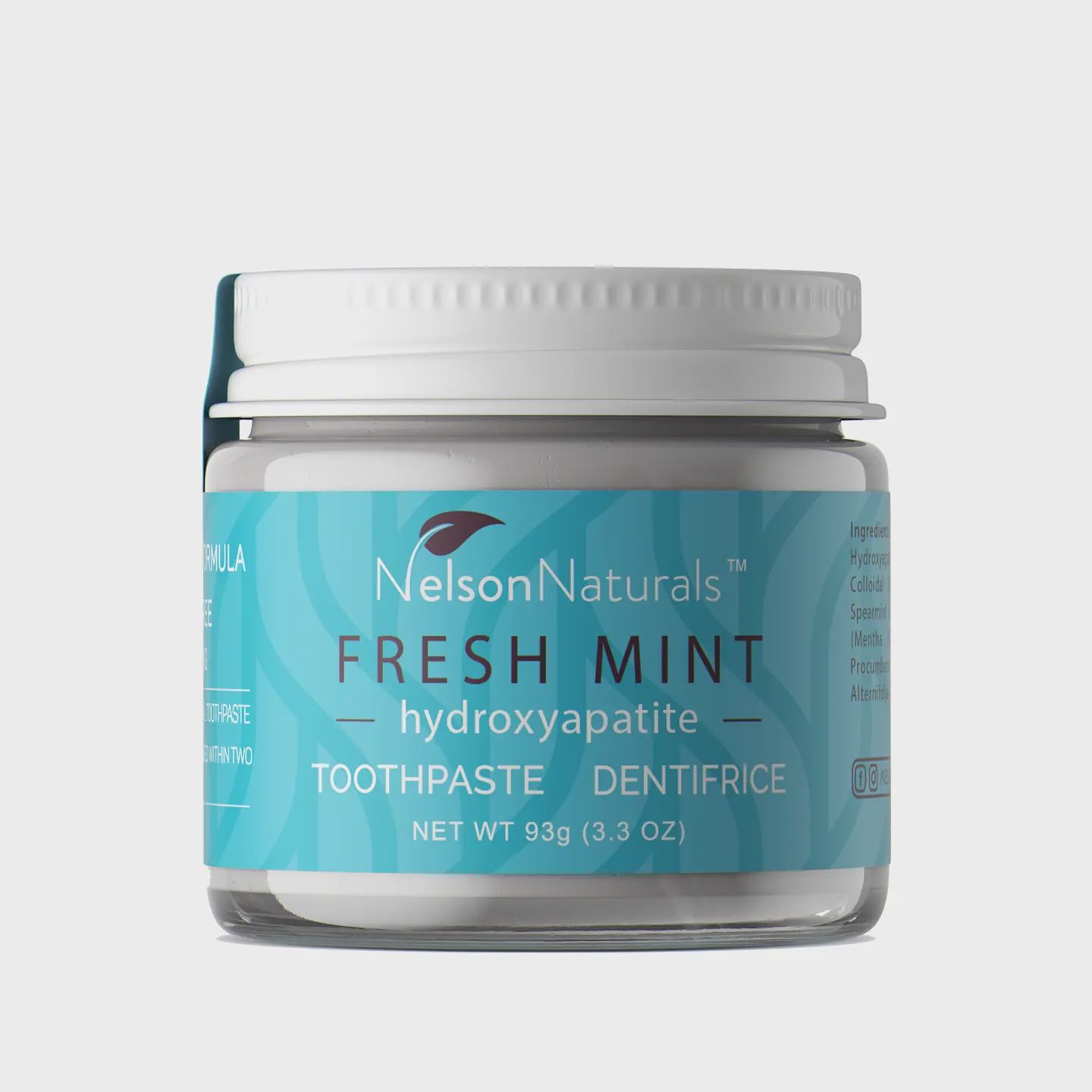 Hydroxyapatite Toothpaste - Fresh Mint, Size: 93g