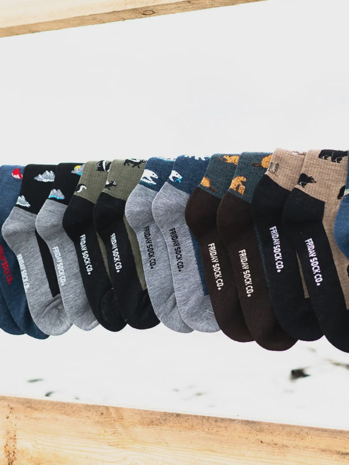 Mismatched Crew Socks - Merino | Women-Unisex