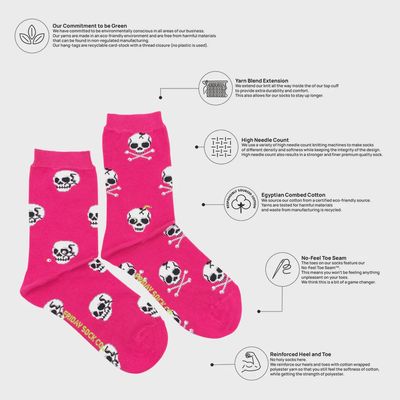 U/W Mismatched Crew Socks