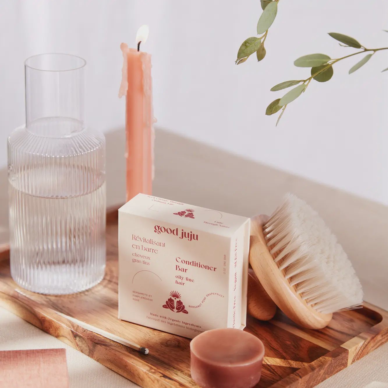 Oily/Fine Hair Volumizing Conditioner Bar, Options: bar in box
