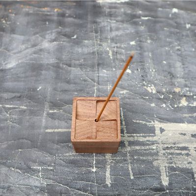Wooden Diffuser-Incense Holder