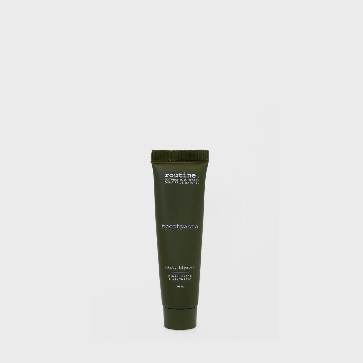 Natural Toothpaste - Dirty Hipster, Size: 20ml
