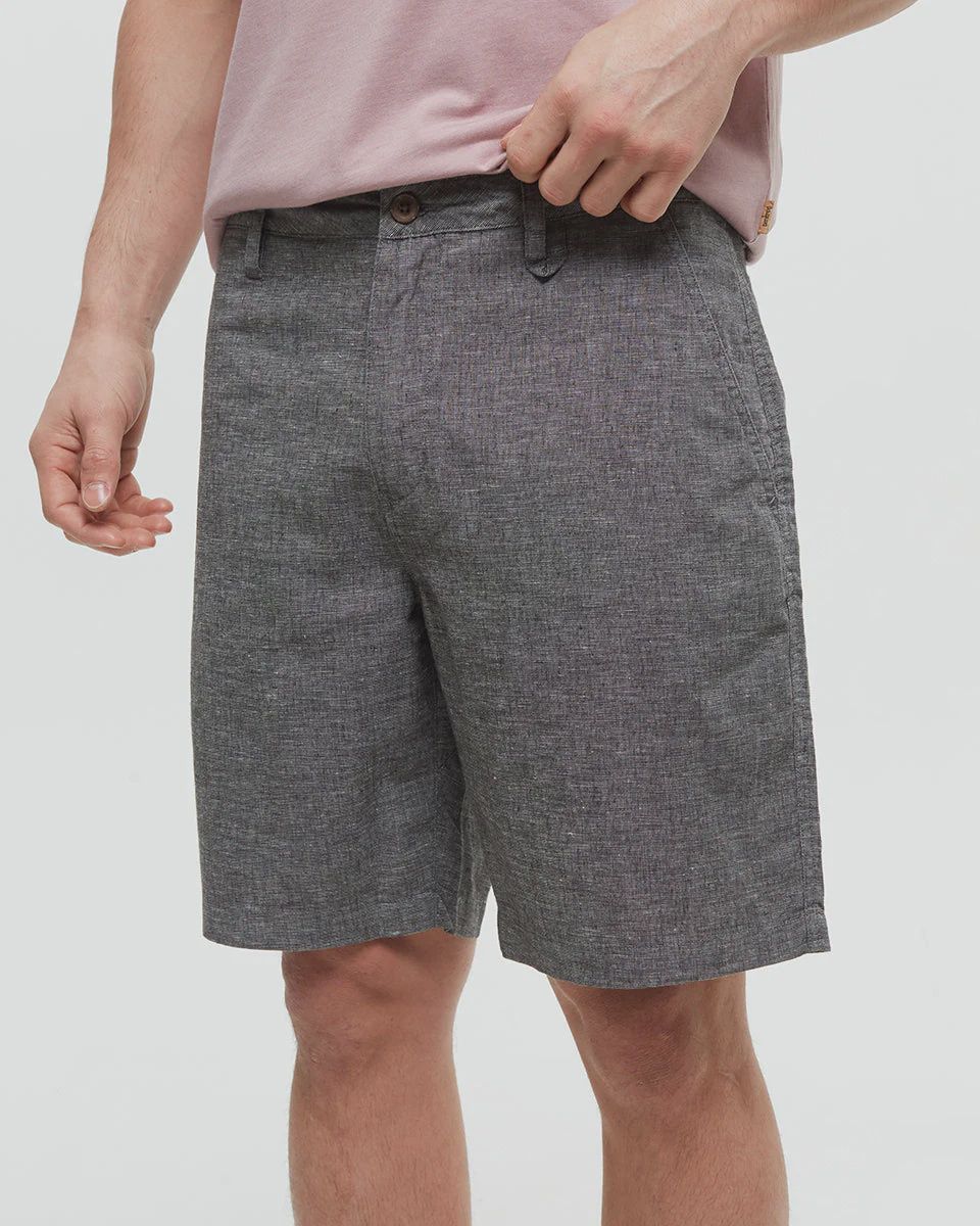 Hemp Latitude Short | Men, Size: 31, Colour: graphite heather