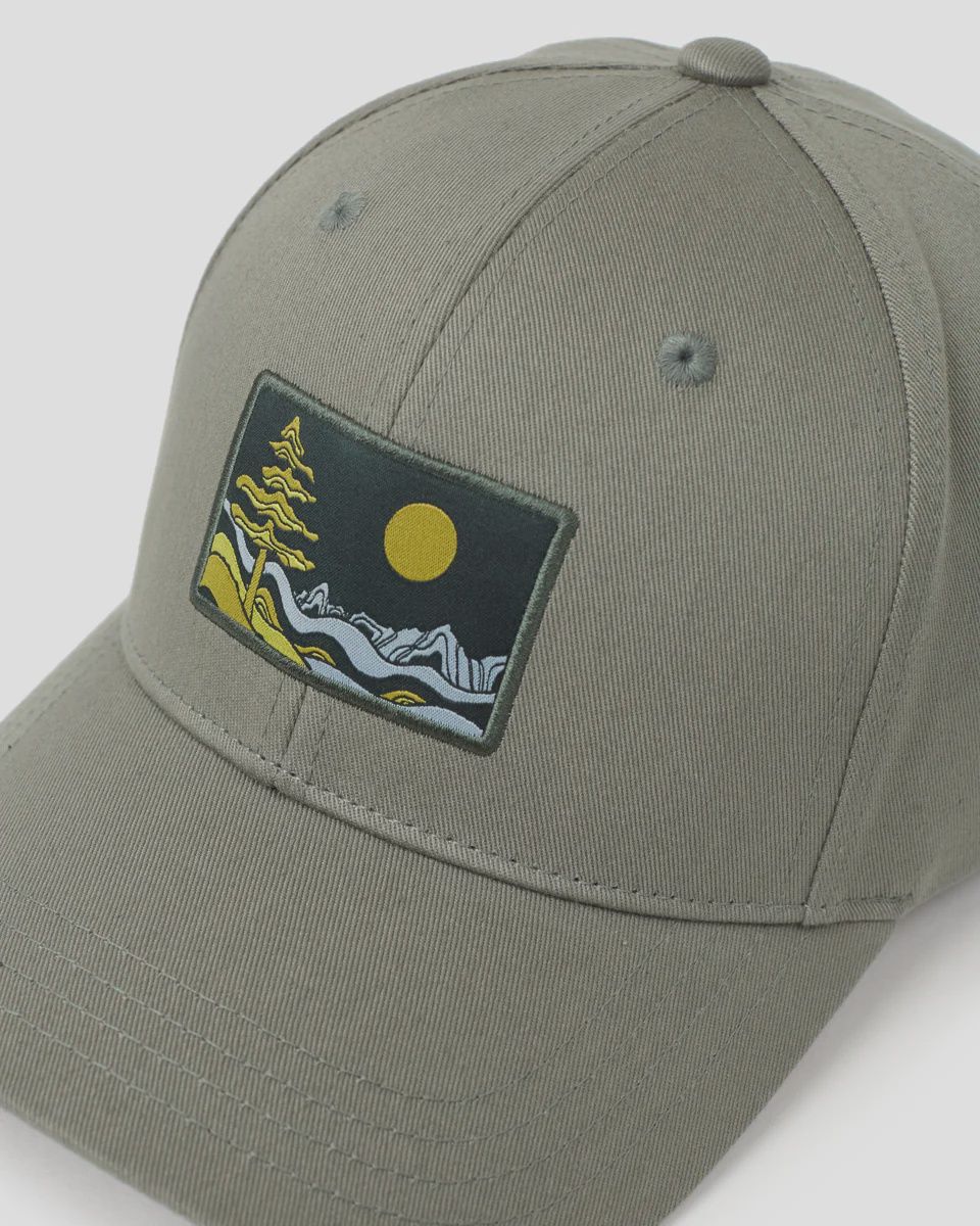Emerald Edge Elevation Hat, Colour: agave green/darkest spruce