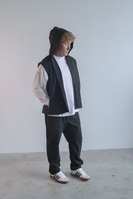 The Easy Layer Hooded Vest *