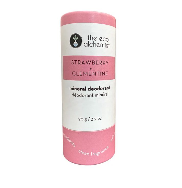 Mineral Deodorant Stick - Strawberry + Clementine