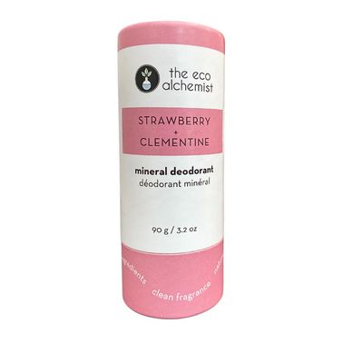 Mineral Deodorant Stick - Strawberry + Clementine