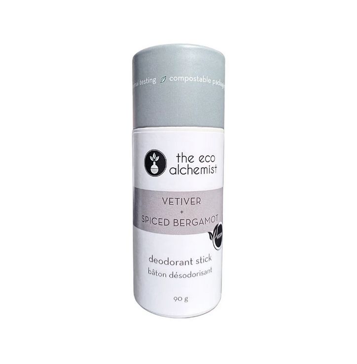 Mineral Deodorant Stick - Vetiver + Spiced Bergamot