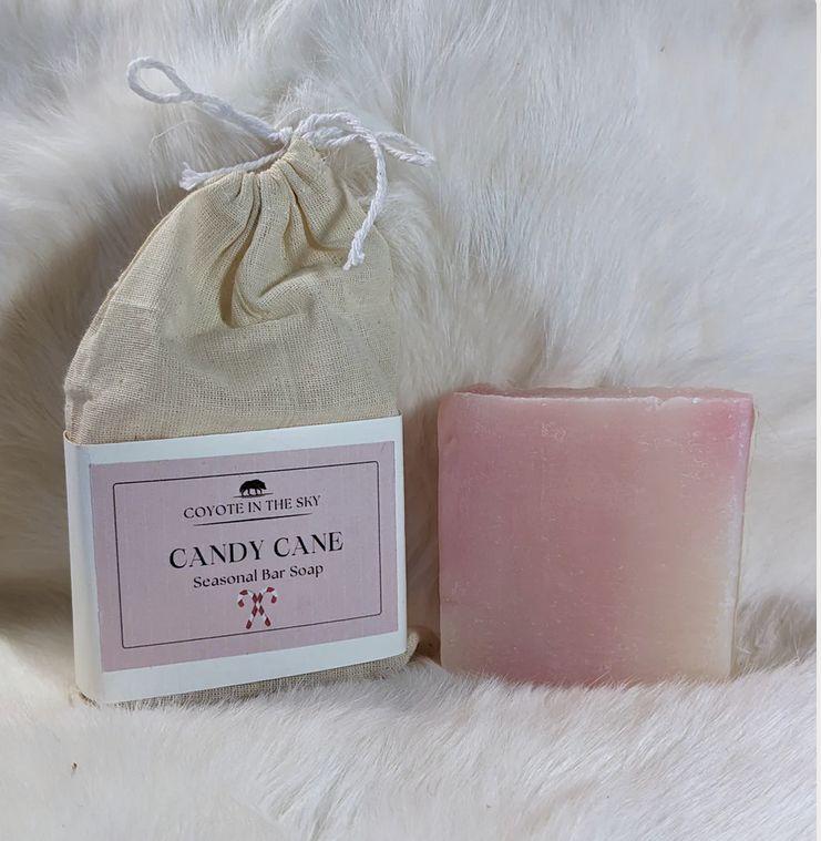 Candy Cane Bar Soap