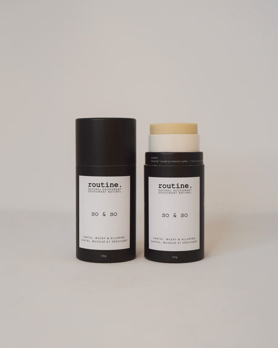 Natural Deodorant - So &amp; So | 50g Stick