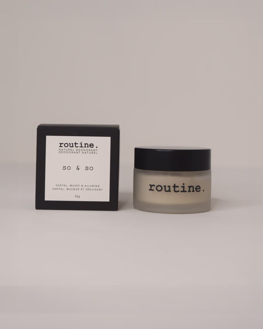 Natural Deodorant - So &amp; So | 58g Jar