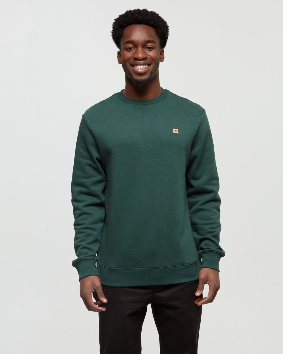 M Reynard Crew, Colour: Forest Pine, Size: M