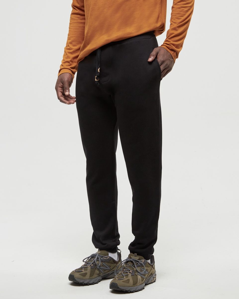 M TreeFleece Atlas Sweatpant, Colour: Meteorite Black, Size: XL