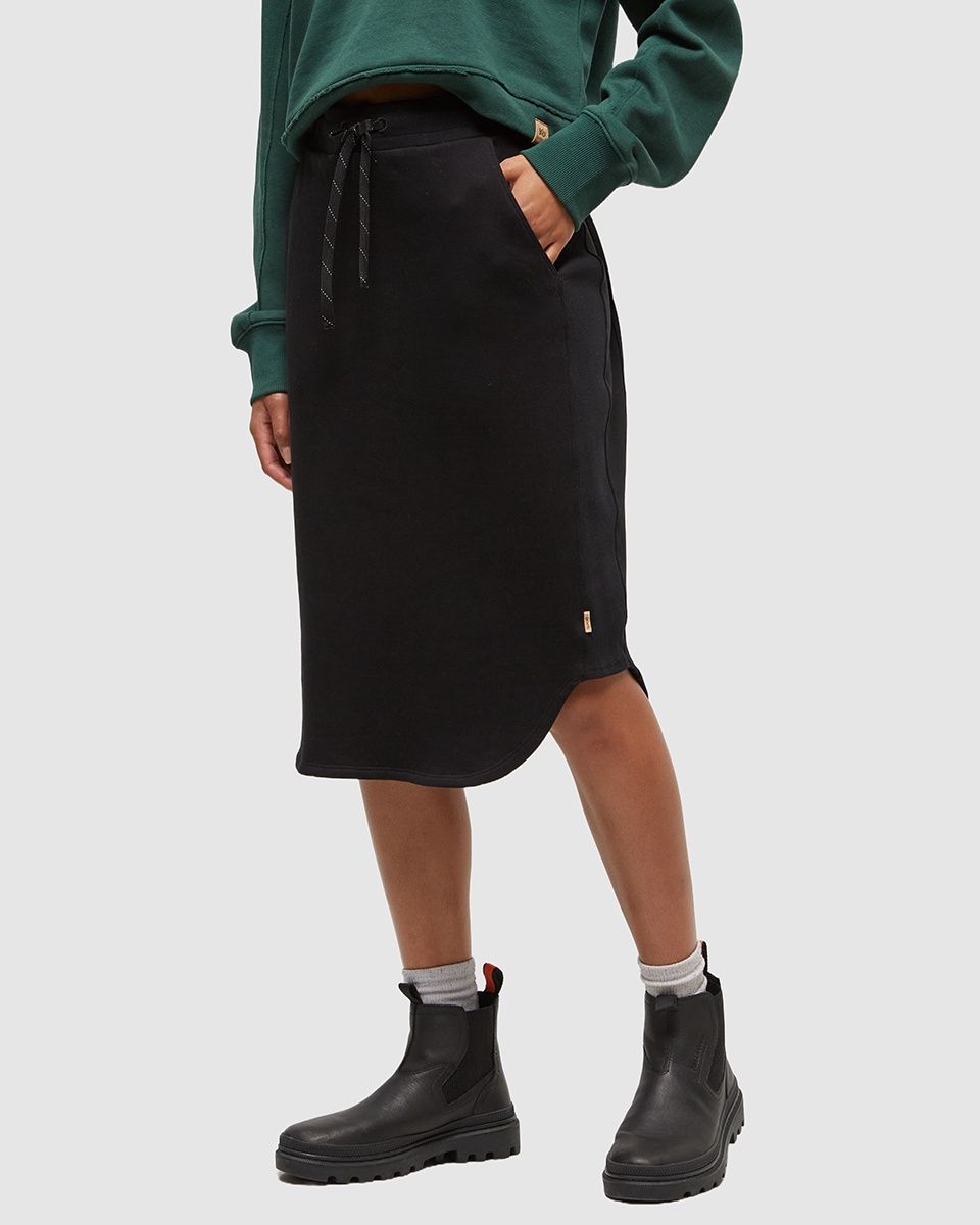 W Montrose Skirt, Colour: Meteorite Black, Size: L