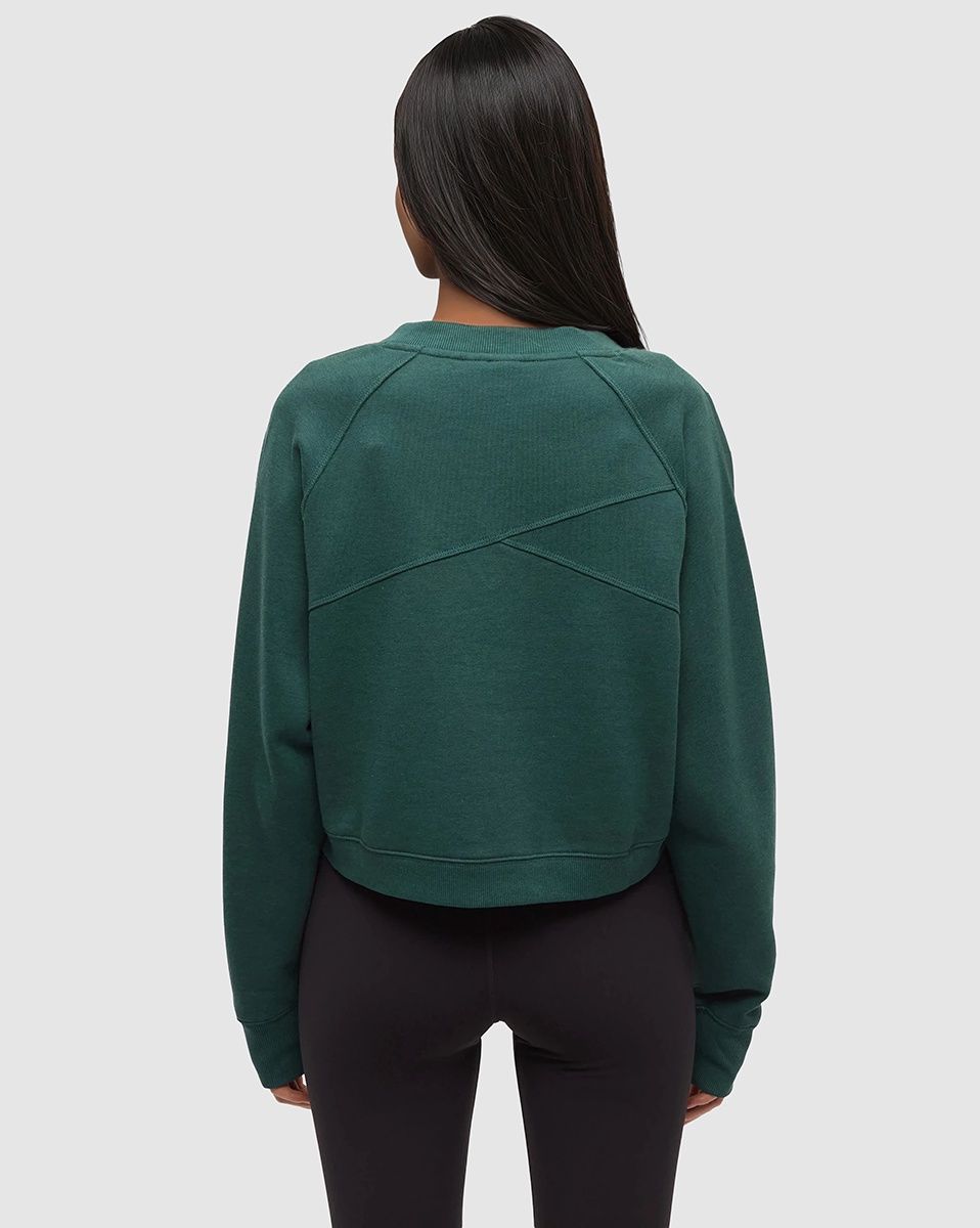 W Bridger Sweatshirt, Colour: Forest Pine, Size: XS