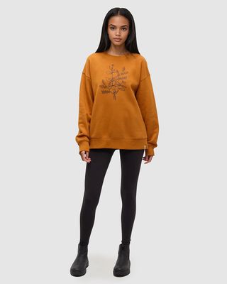 W Autumn Flora Crew W Autumn Flora Crew