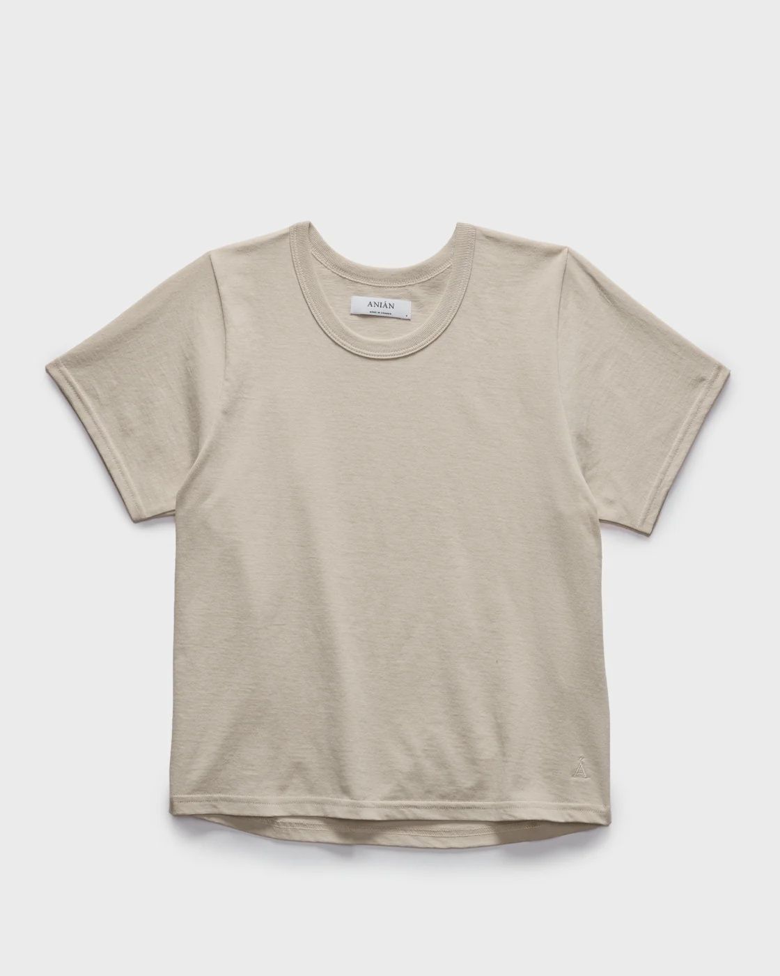 W The Circular Crop Tee W The Circular Crop Tee