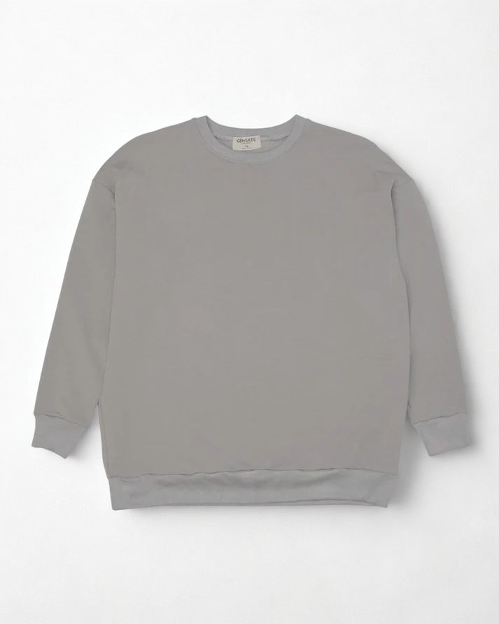 The Basic Sweatshirt | L/3X ONLY*, Colour: Grey, Size: 3X