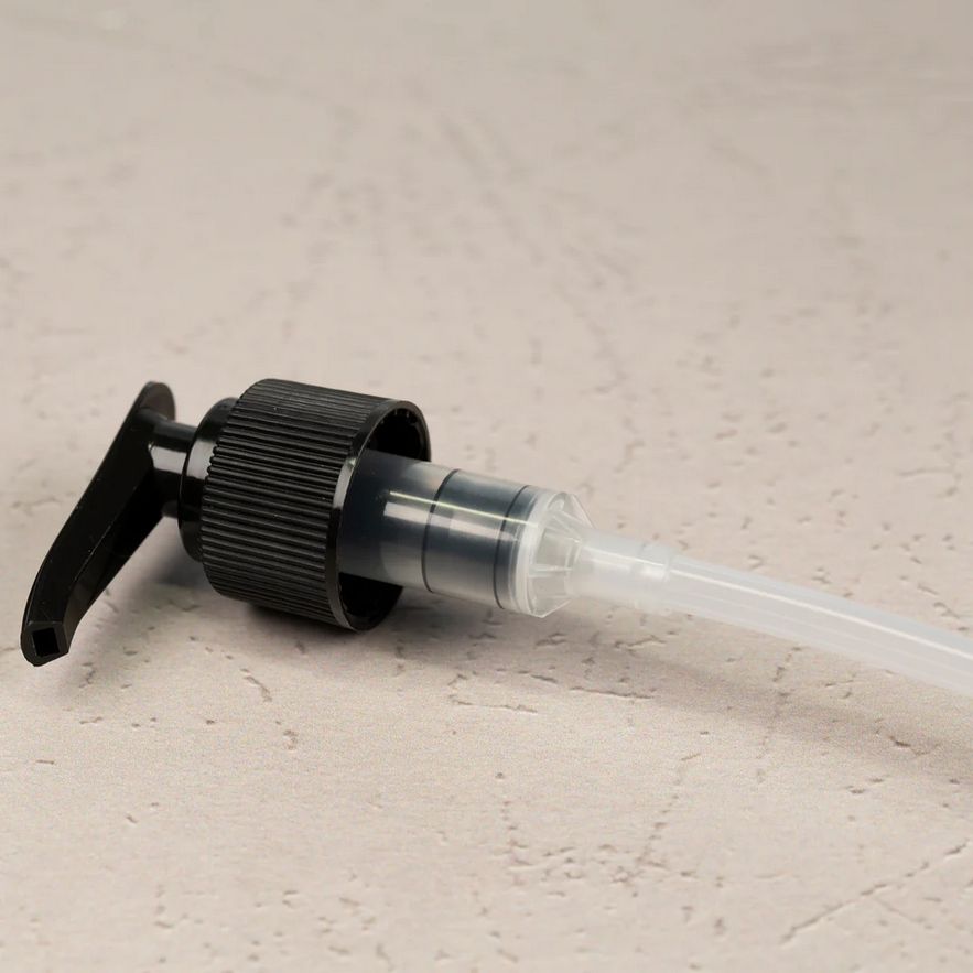 Assorted 24mm Closures, Type: 24-410 Black Saddle Pump