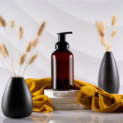 Boston Round Foam Pump Bottle