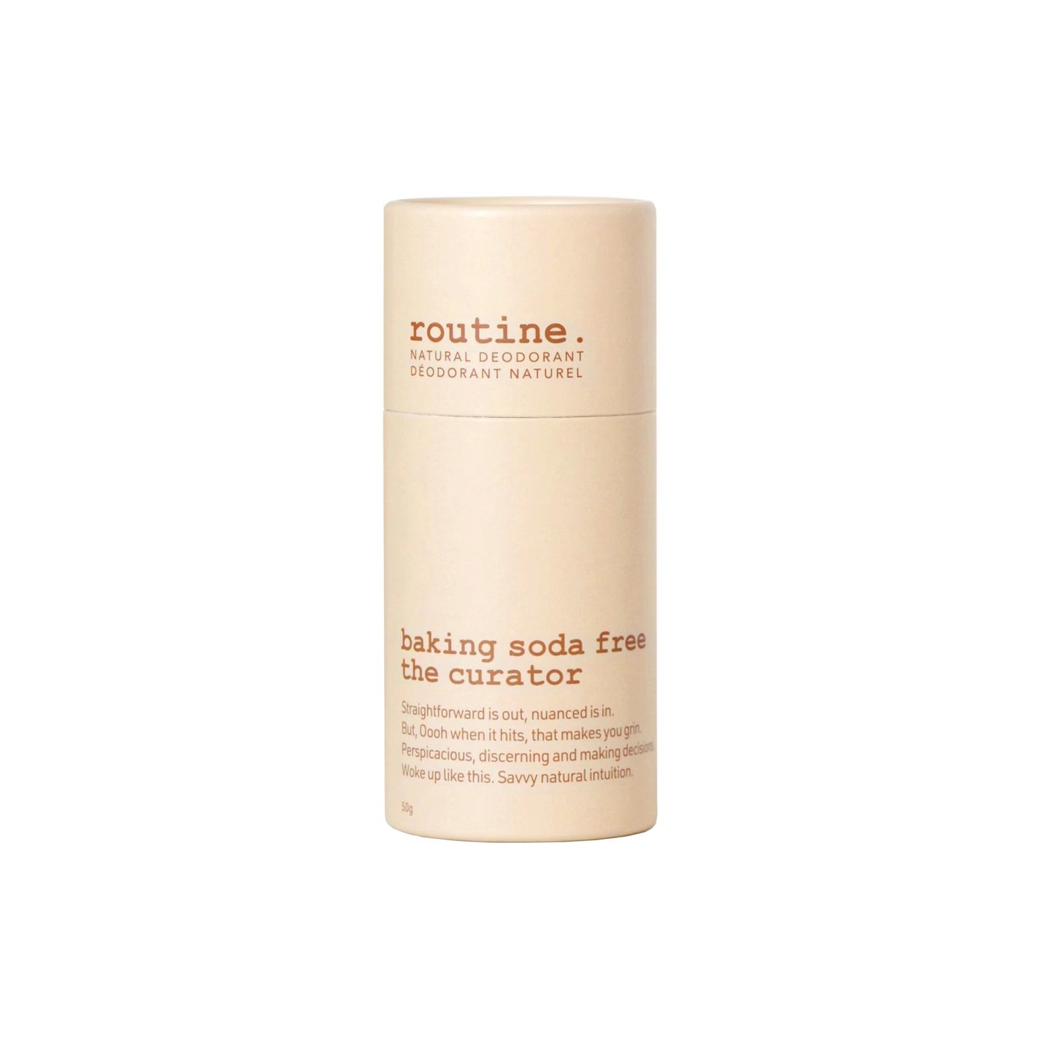 Natural Deodorant - The Curator BSF, Size: 50g stick
