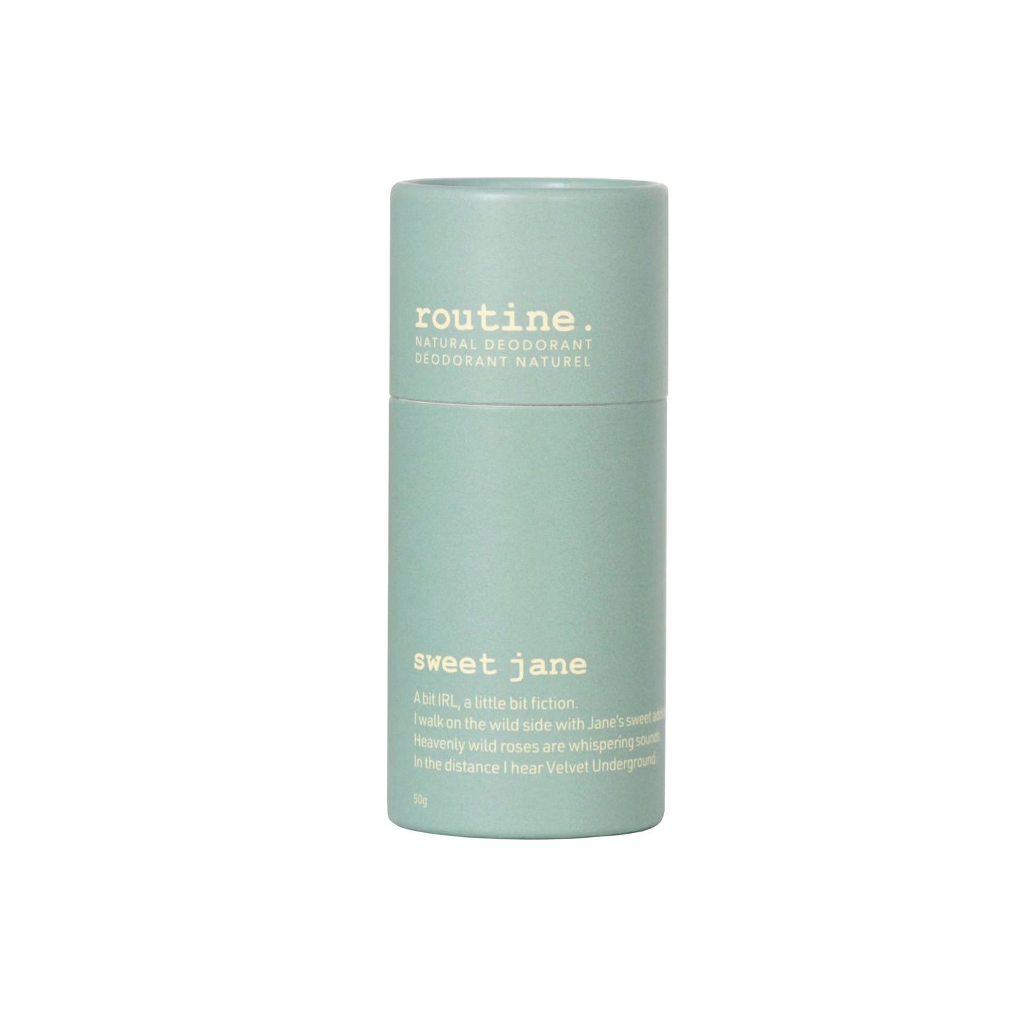Natural Deodorant - Sweet Jane*, Size: 50g stick