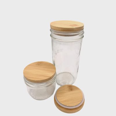 Bamboo Mason Jar Lids*