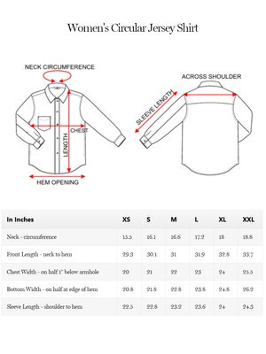 W The Circular Jersey Shirt *