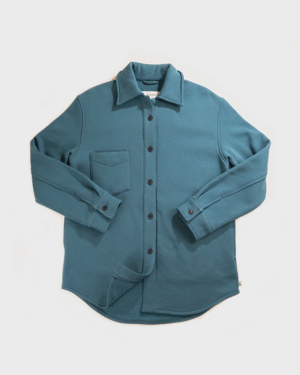 W The Circular Jersey Shirt *, Colour: Surf, Size: XS