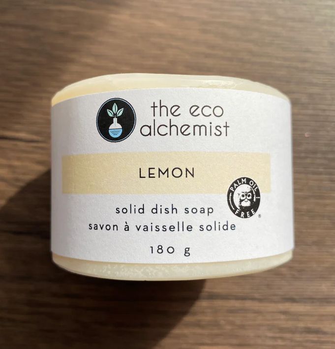 Solid Dish Soap - Lemon