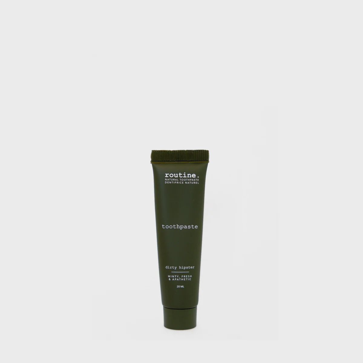 Natural Toothpaste - Dirty Hipster, Size: 20ml