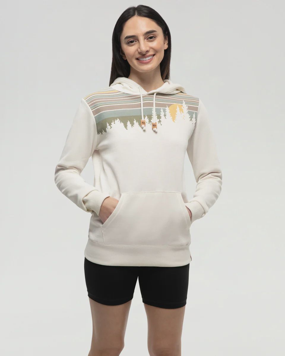 W Retro Juniper Hoodie *, Colour: Undyed/Driftwood, Size: S