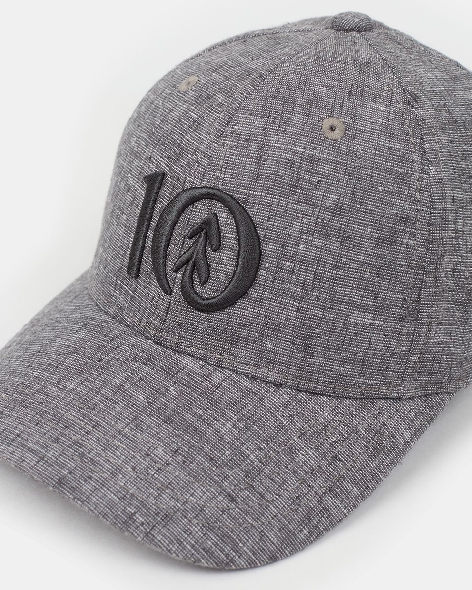 U Logo Hemp Thicket Hat, Colour: Graphite Heather/Carbon Grey, Size: LXL