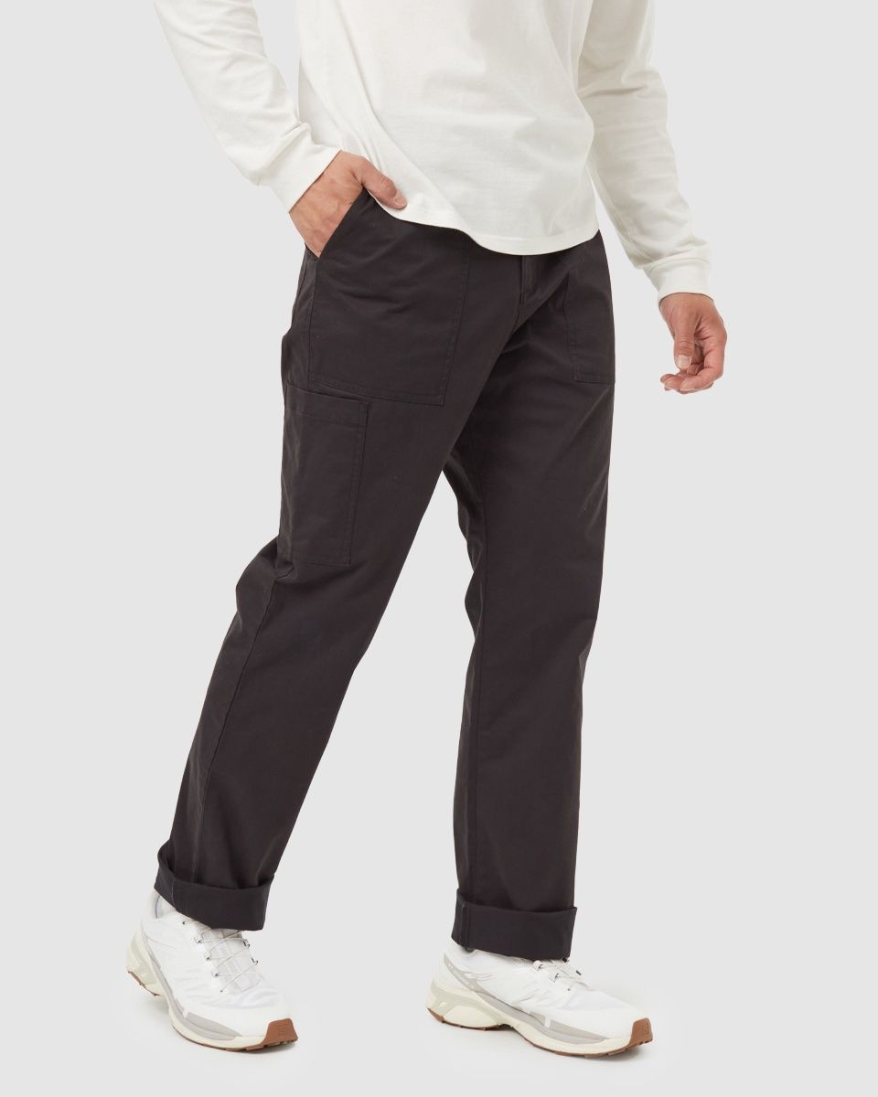 M Twill Workwear Pant*, Colour: Meteorite Black, Size: 32