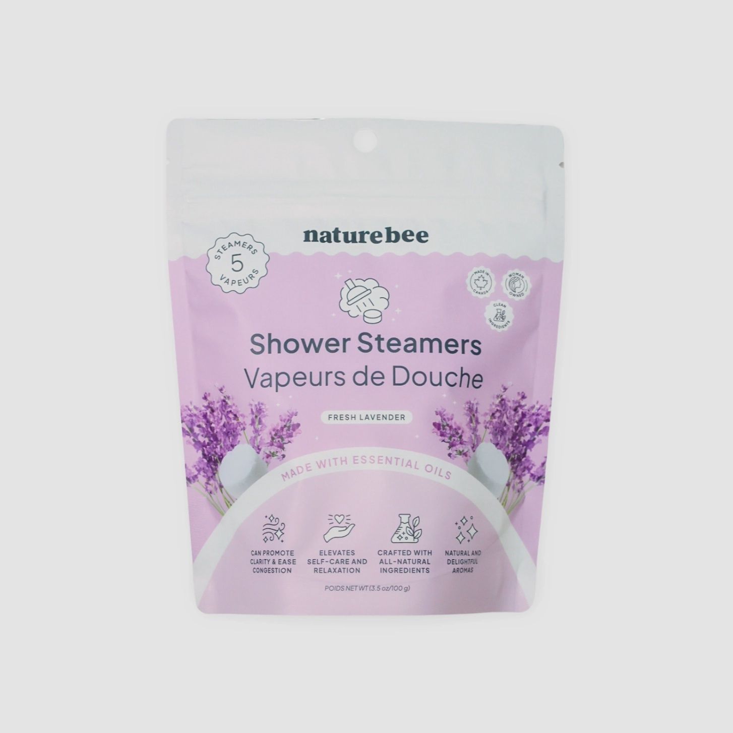 Shower Steamers, Colour: Fresh Lavender