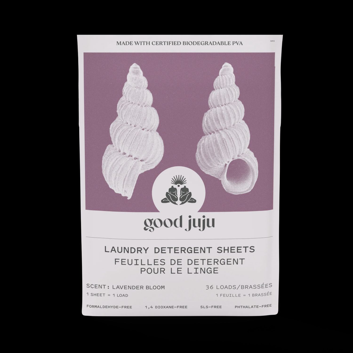 Laundry Detergent Sheets (36 loads), Scent: Lavender Bloom