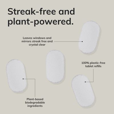 Glass + Mirror Cleaner Tablet